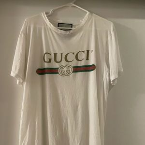 Authentic Gucci Logo Shirt XS